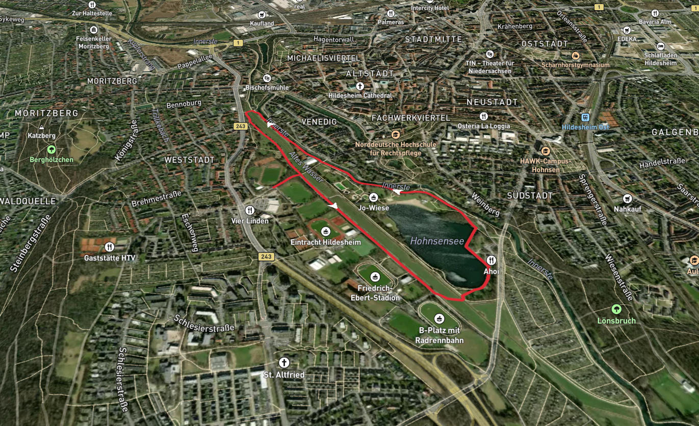 Hohnsensee Loop via Innerstewiesen