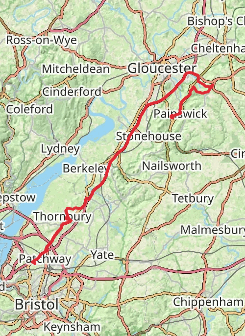 Cotswold 7 mobile static map