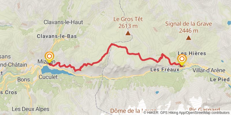 GR 50 stage 3 Map
