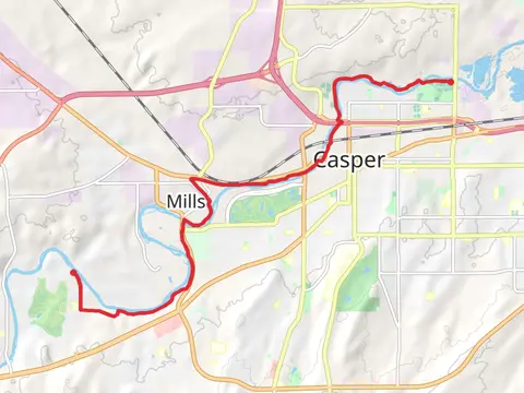 Platte River Parkway Trail Point to Point