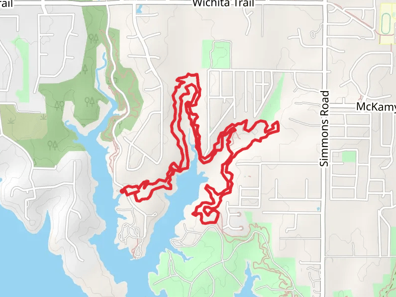 Northshore Loop Trail - Hide-A-Way Park