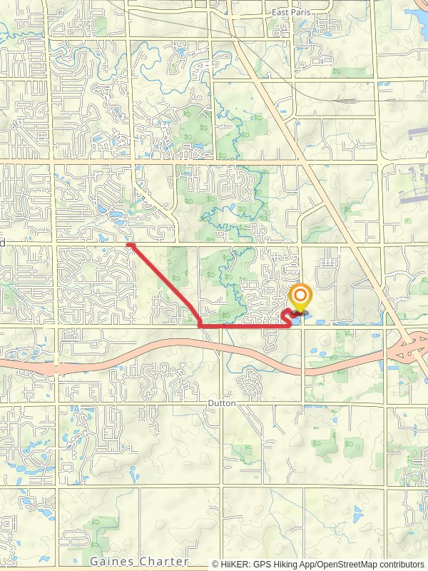 Paul Henry - Thornapple Trail Out and Back