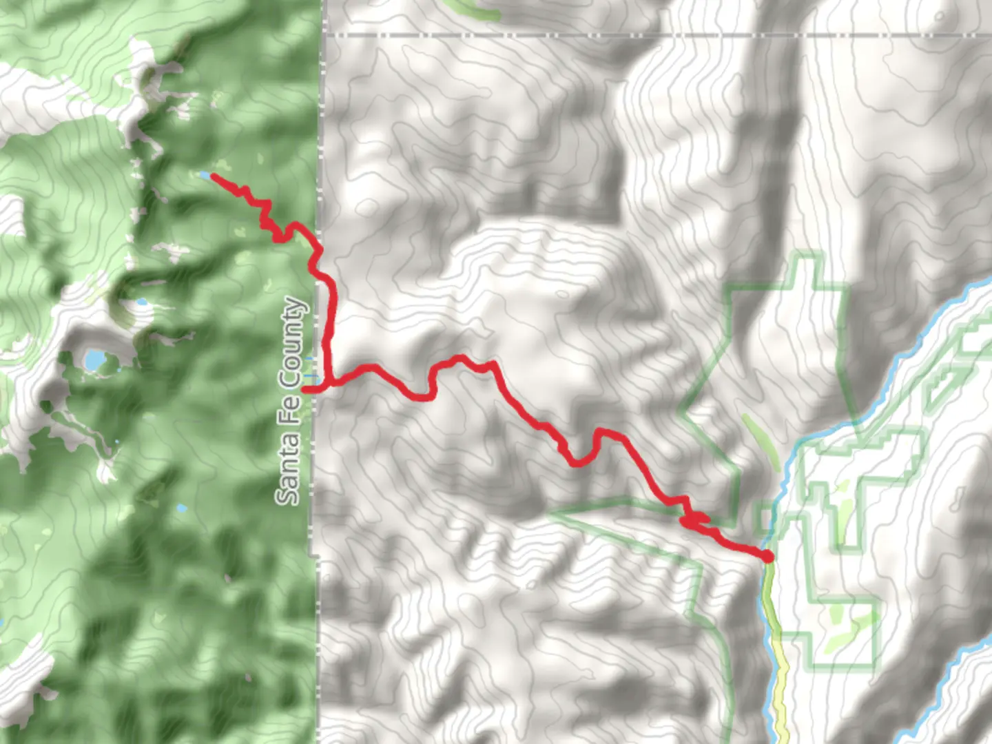 An image depicting the trail Stewart Lake and Lake Johnson via Winsor Ridge Trail and its surrounding area.