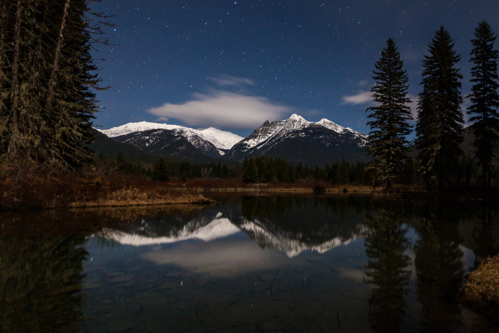 An image depicting the trail Devils Club Trail and its surrounding area.
