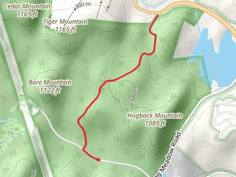 Hogback Mountain from Greenwood
