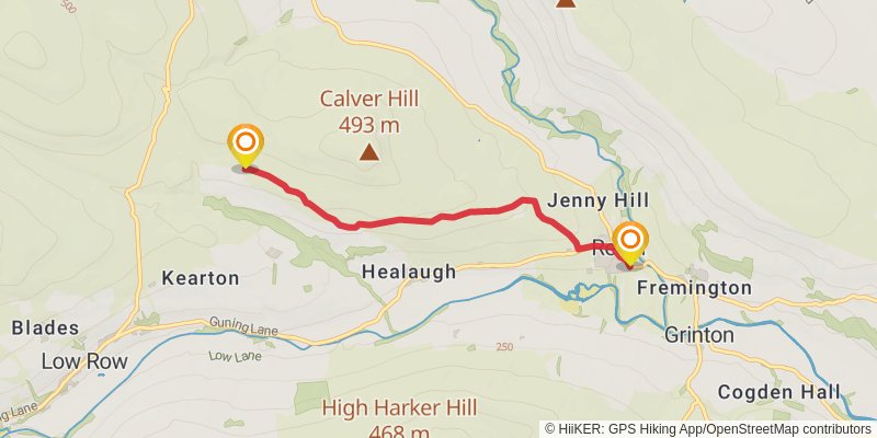 Herriot Way alt 4 Map