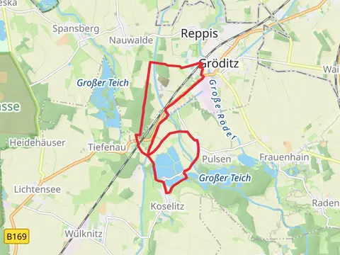 Gröditz, Toffelsteich and Frauenteich Loop