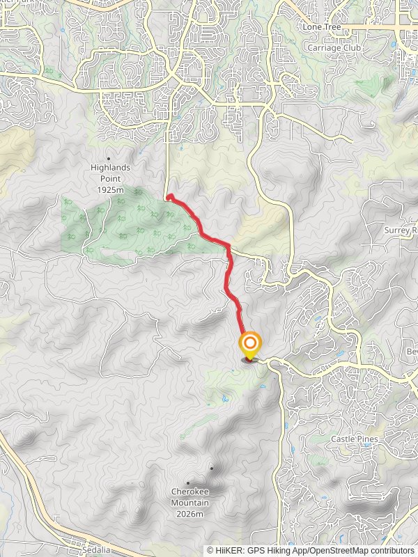 Daniels Park Regional and East-West Regional Trail