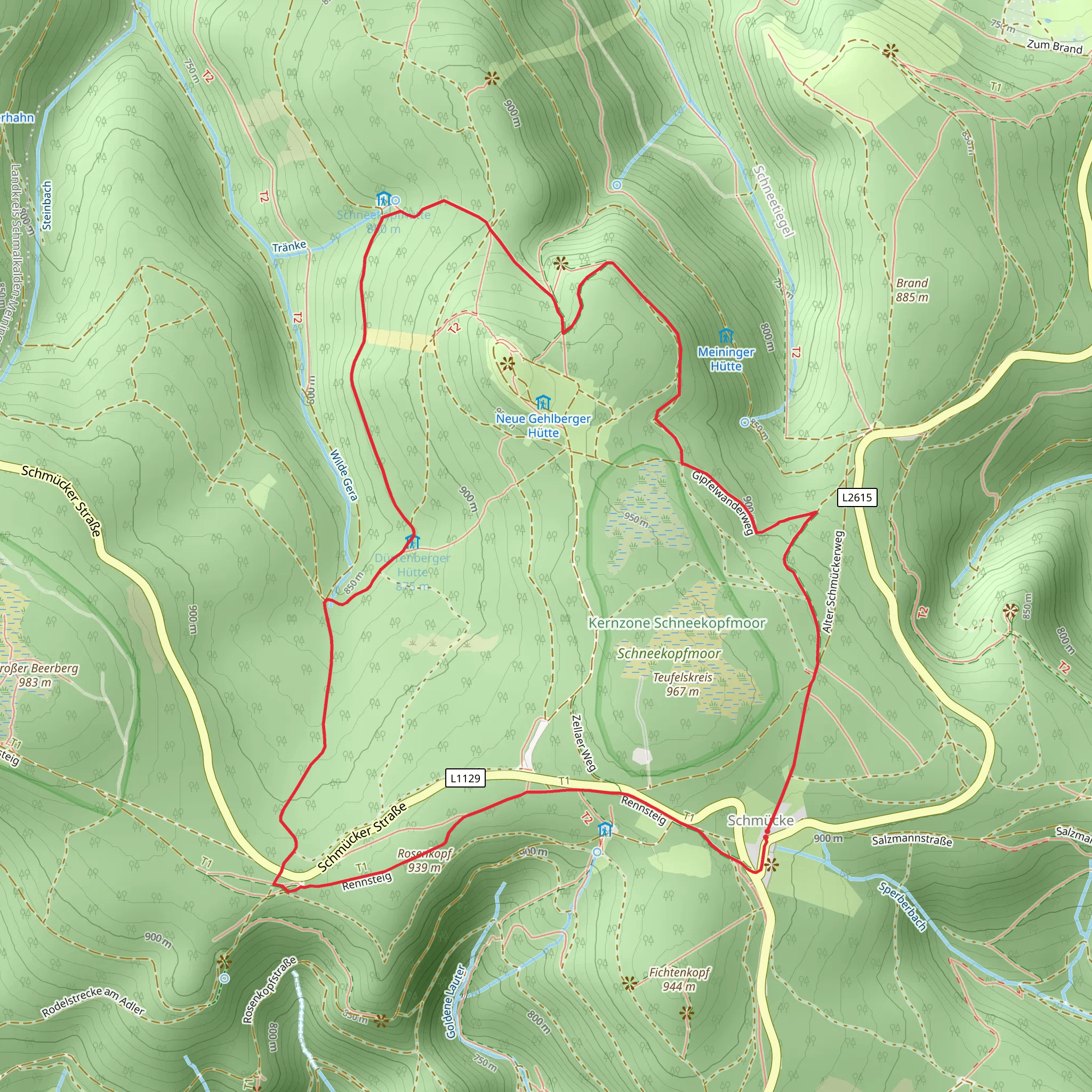 Rosenkopf via Porta mobile static map