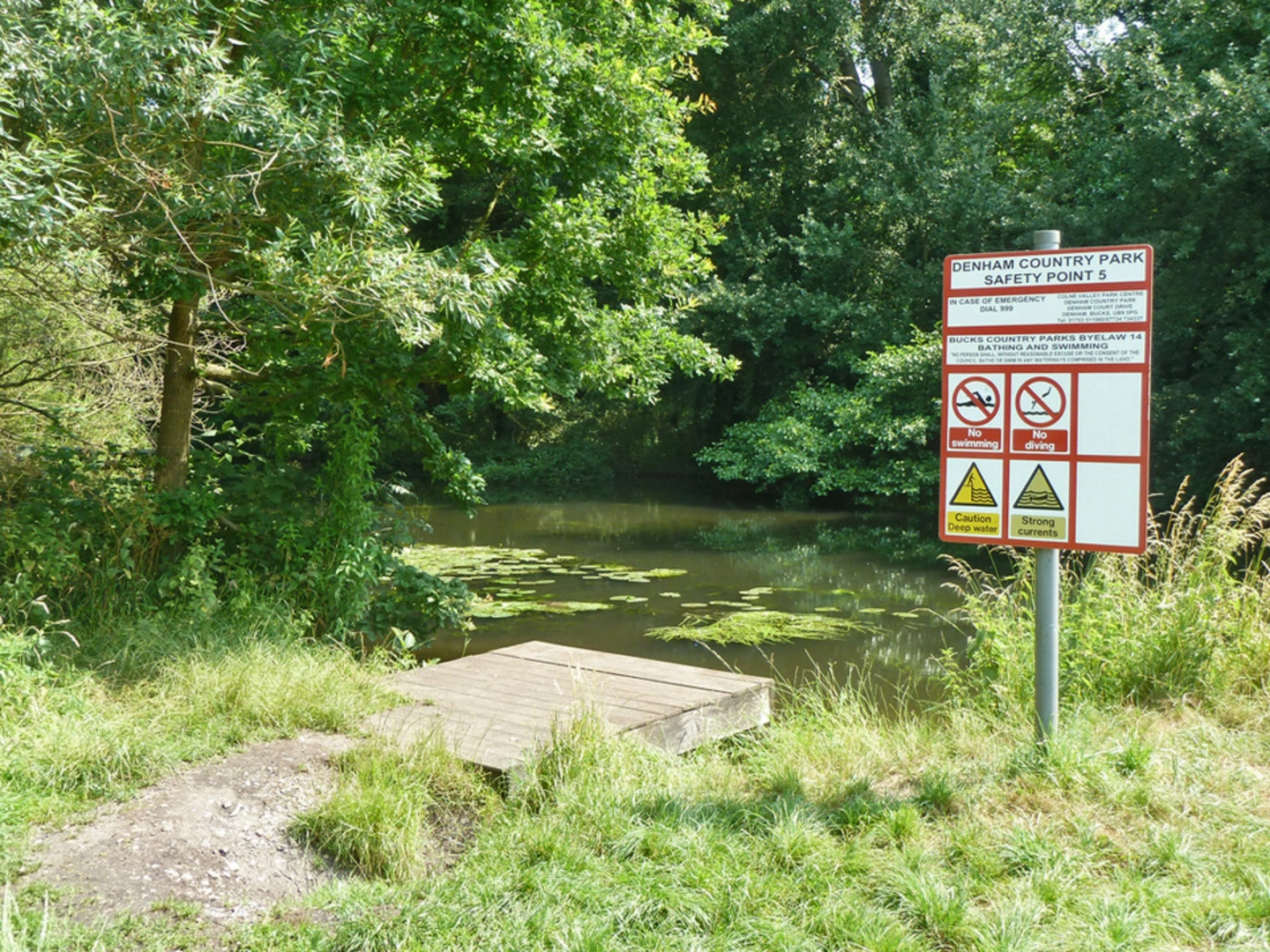 An image depicting the trail Denham Country Park Loop and its surrounding area.