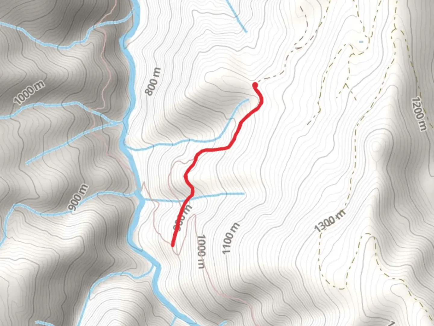 An image depicting the trail Crazy Peak Trail and its surrounding area.