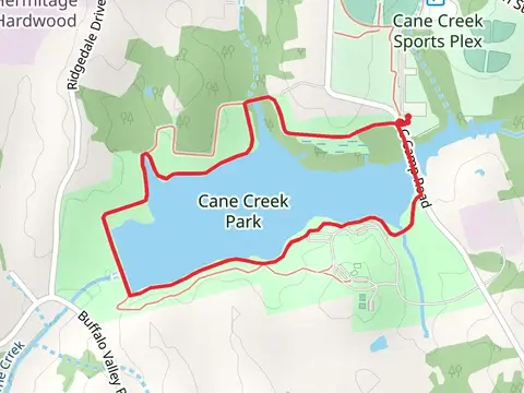 Cane Creek Lake Loop