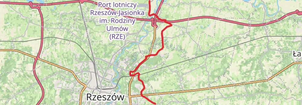 Rzeszów Loop stage 6 Map