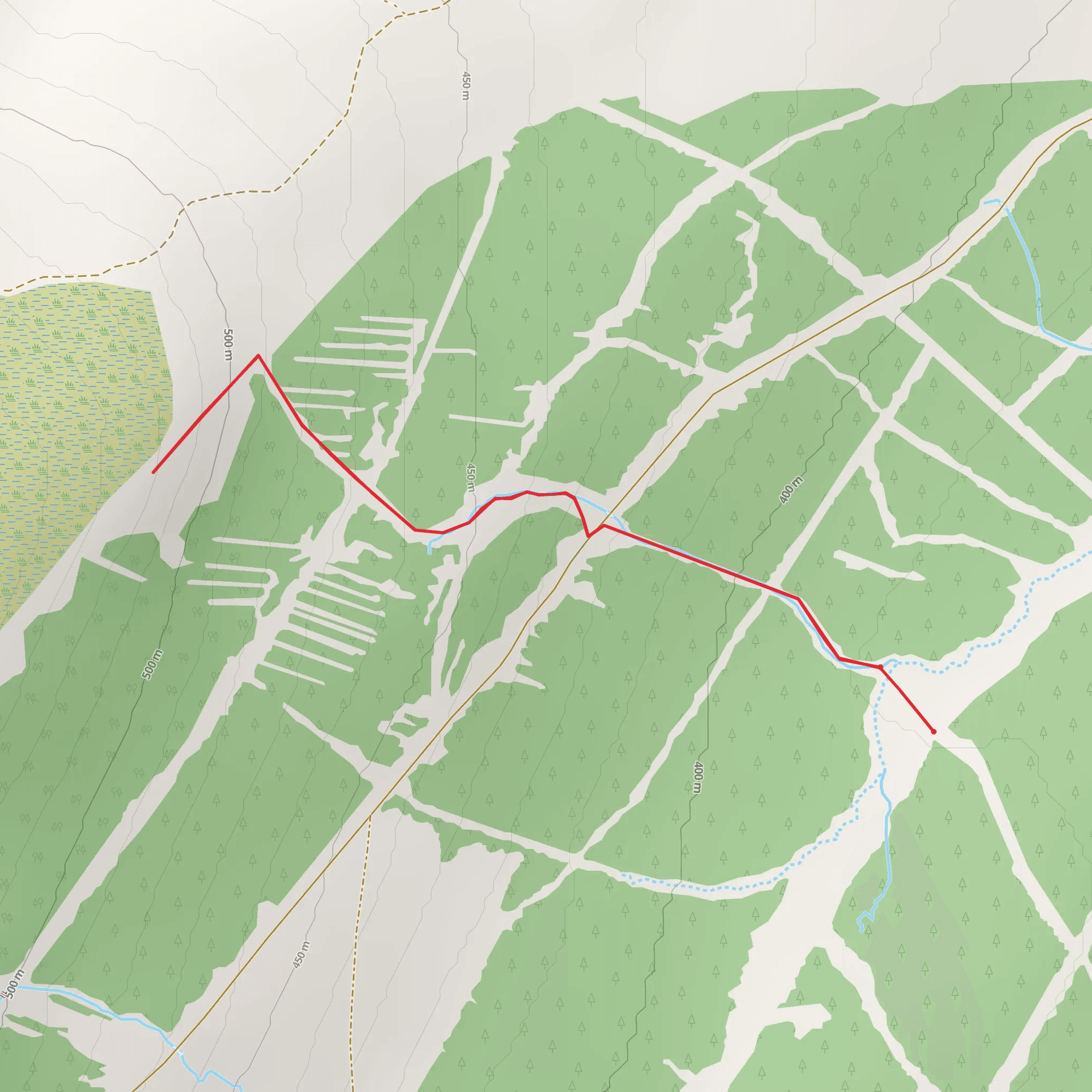 Coachen Wood View Point mobile static map