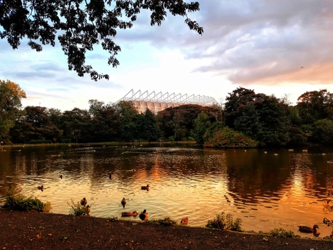 Leazes Park and Exhibition Park Lake Loop