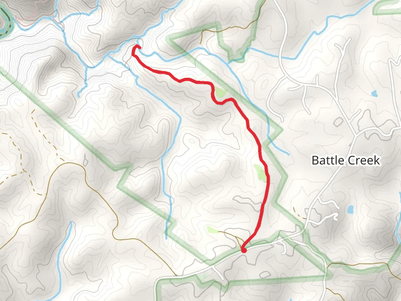 Bernie's Trail to Sids Falls