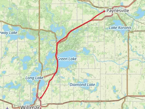 Glacial Ridge State Trail - Swan Lake