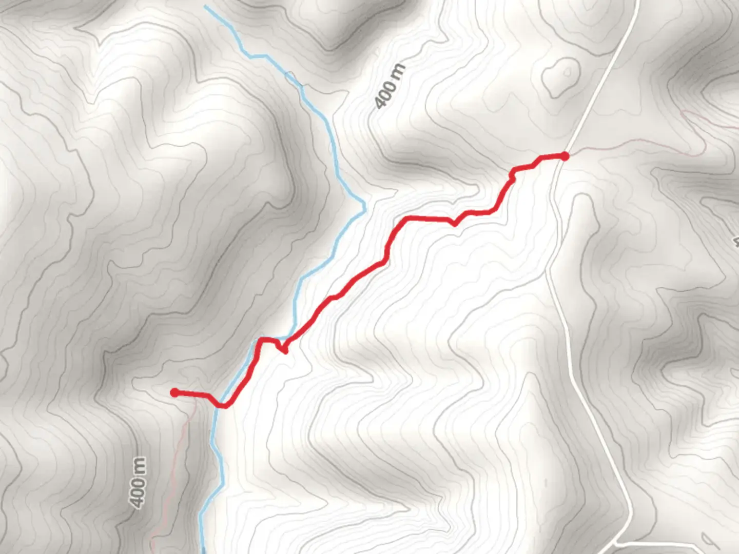 An image depicting the trail Cedar Creek via Ozark Highlands Trail and its surrounding area.