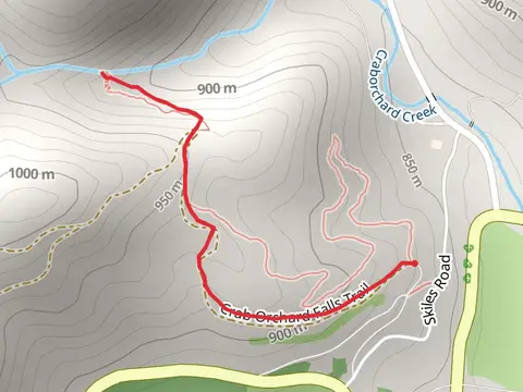 Crab Orchard Falls Trail