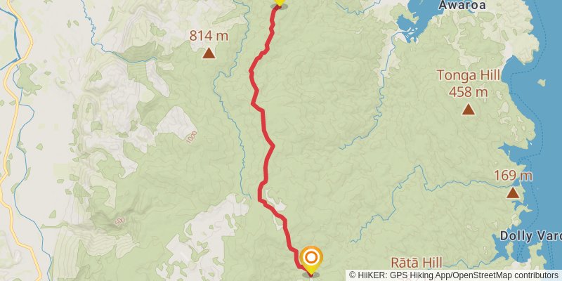 Inland Track stage 2 Map