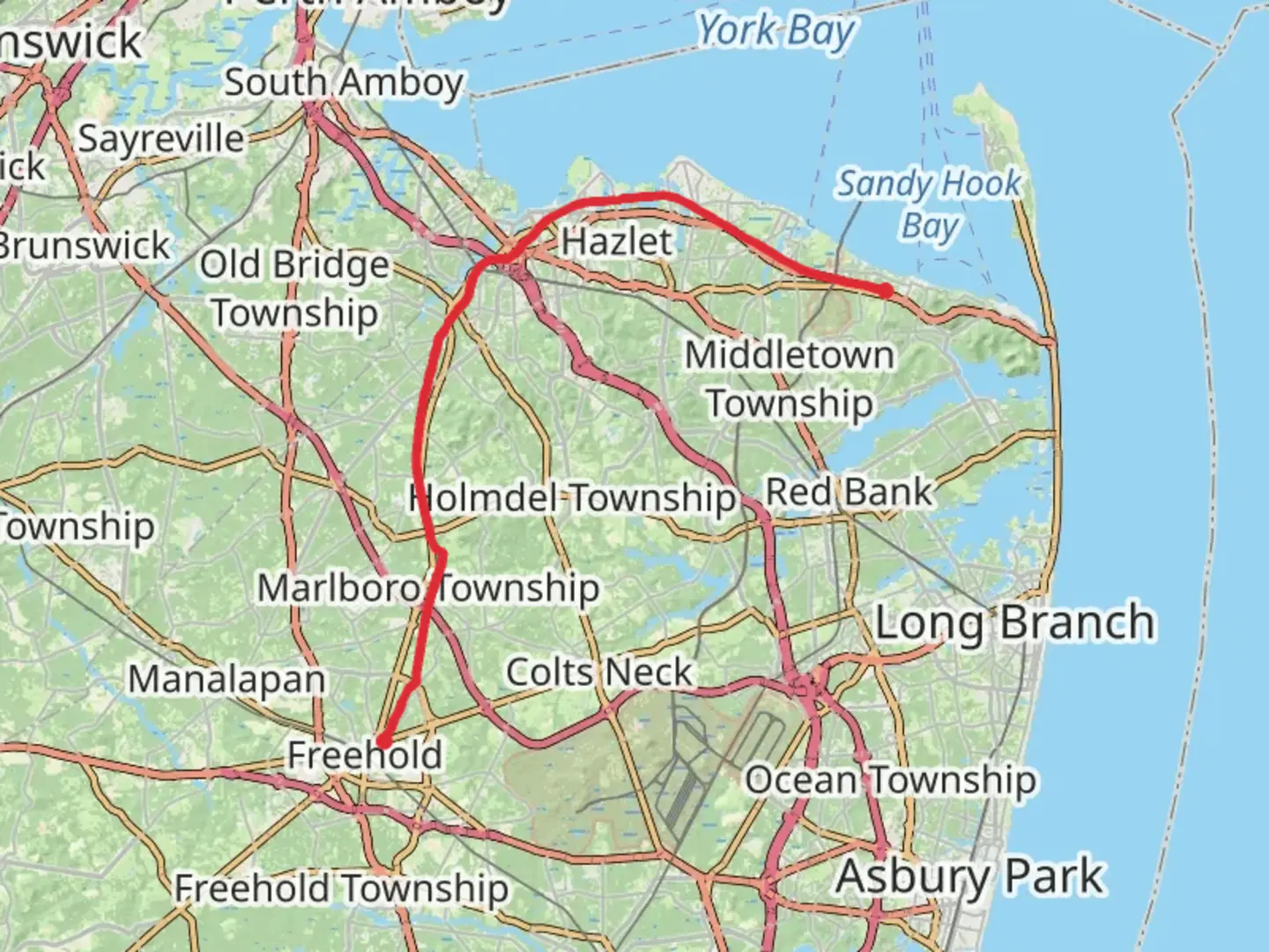 An image depicting the trail Henry Hudson Trail and its surrounding area.