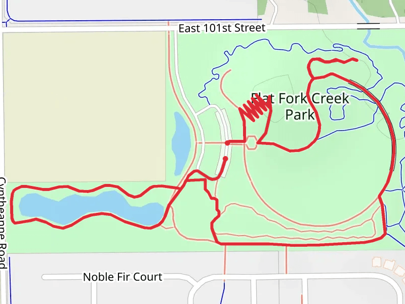 Flat Fork Creek Park Loop