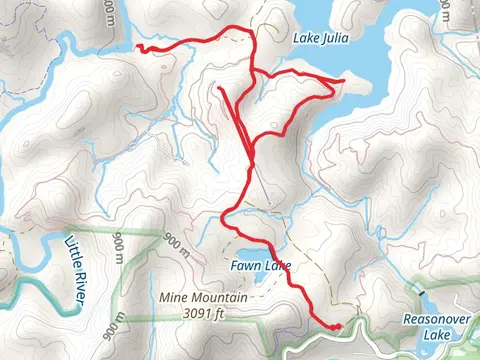 Fawn Lake and Lake Julia Loop