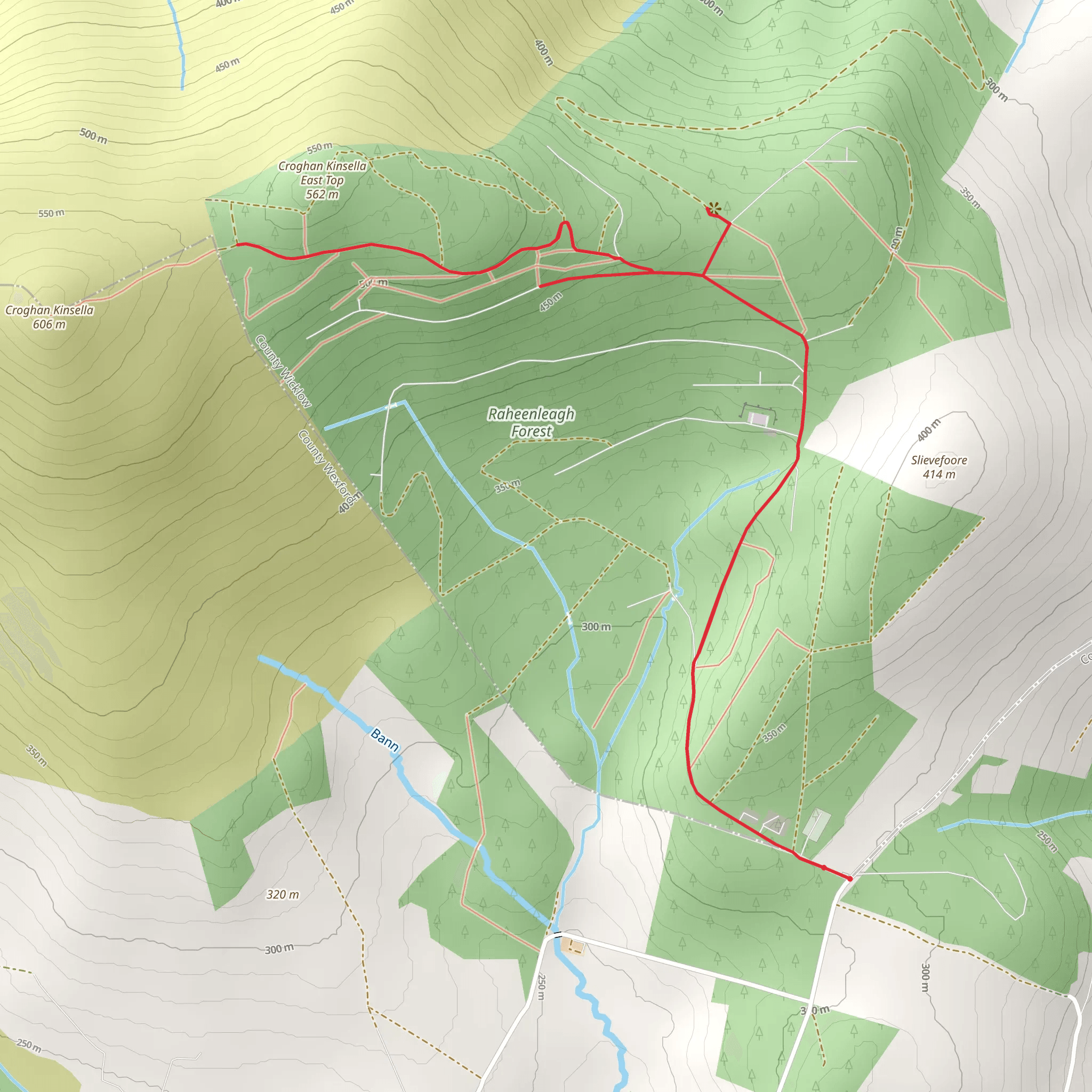 Crouhan Walk mobile static map