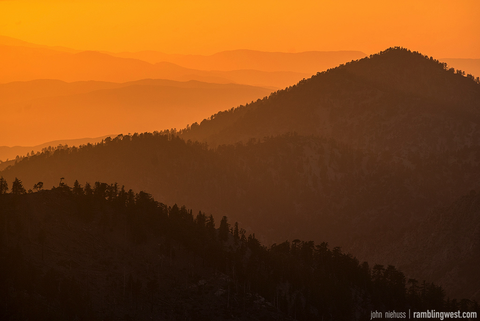 An image depicting the trail Sadie Hawkins and South Mount Loop and its surrounding area.
