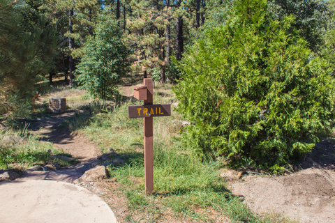 An image depicting the trail Kwaaymii Cultural Trail and its surrounding area.