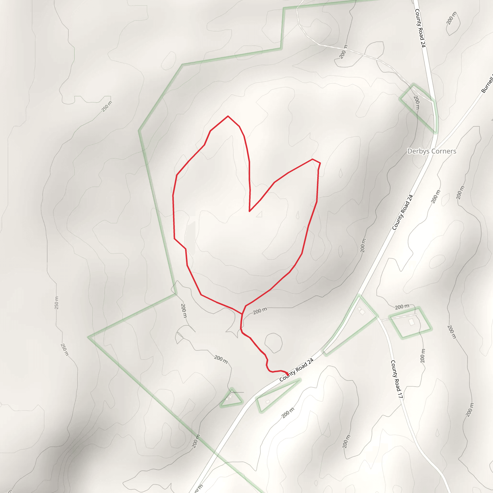 County Road 24 Loop mobile static map