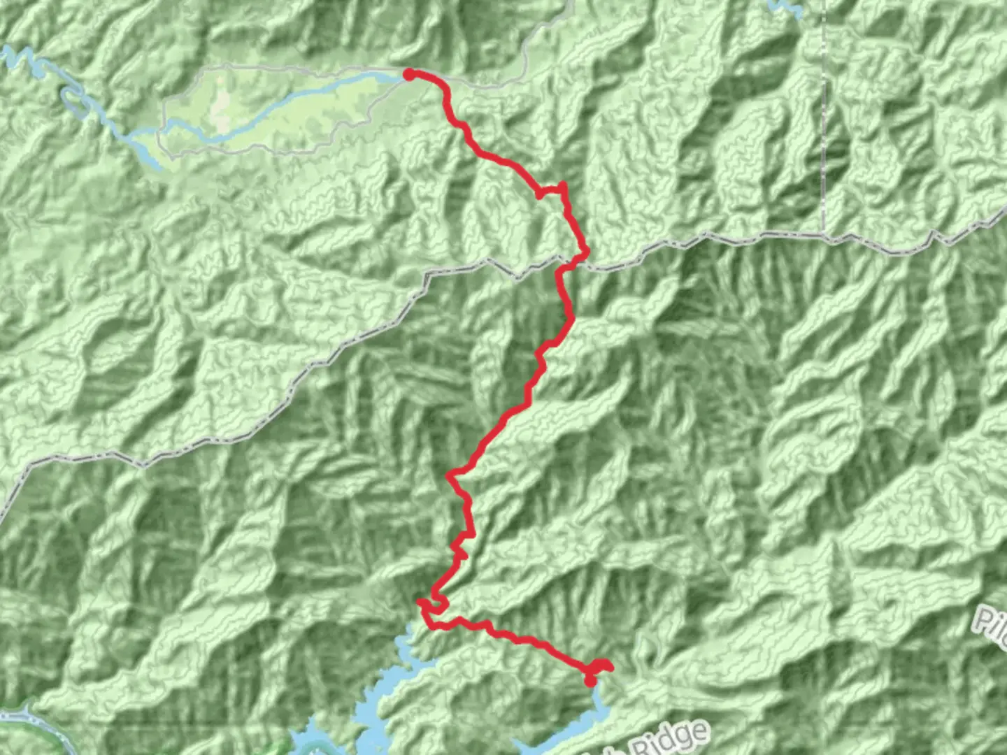 An image depicting the trail Lakeshore Trail and Eagle Creek Trail and its surrounding area.