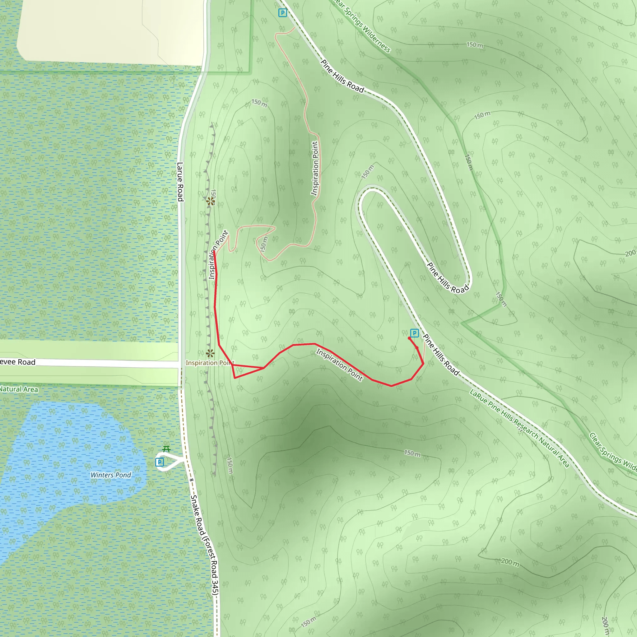 Inspiration Point mobile static map
