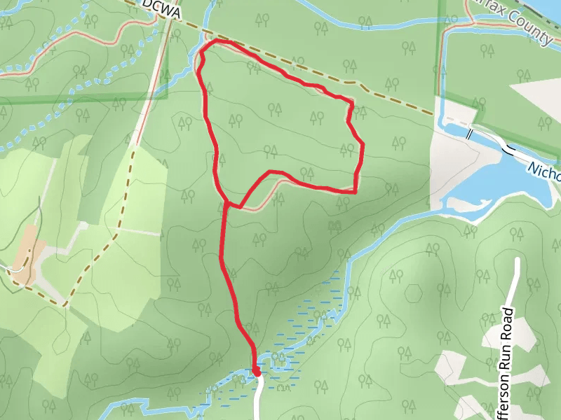 Blue Fraser Preserve Loop Trail