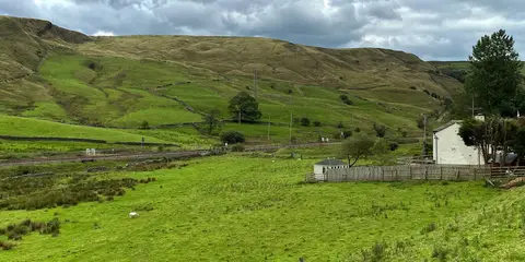 An image depicting the trail Fielden Trail and its surrounding area.