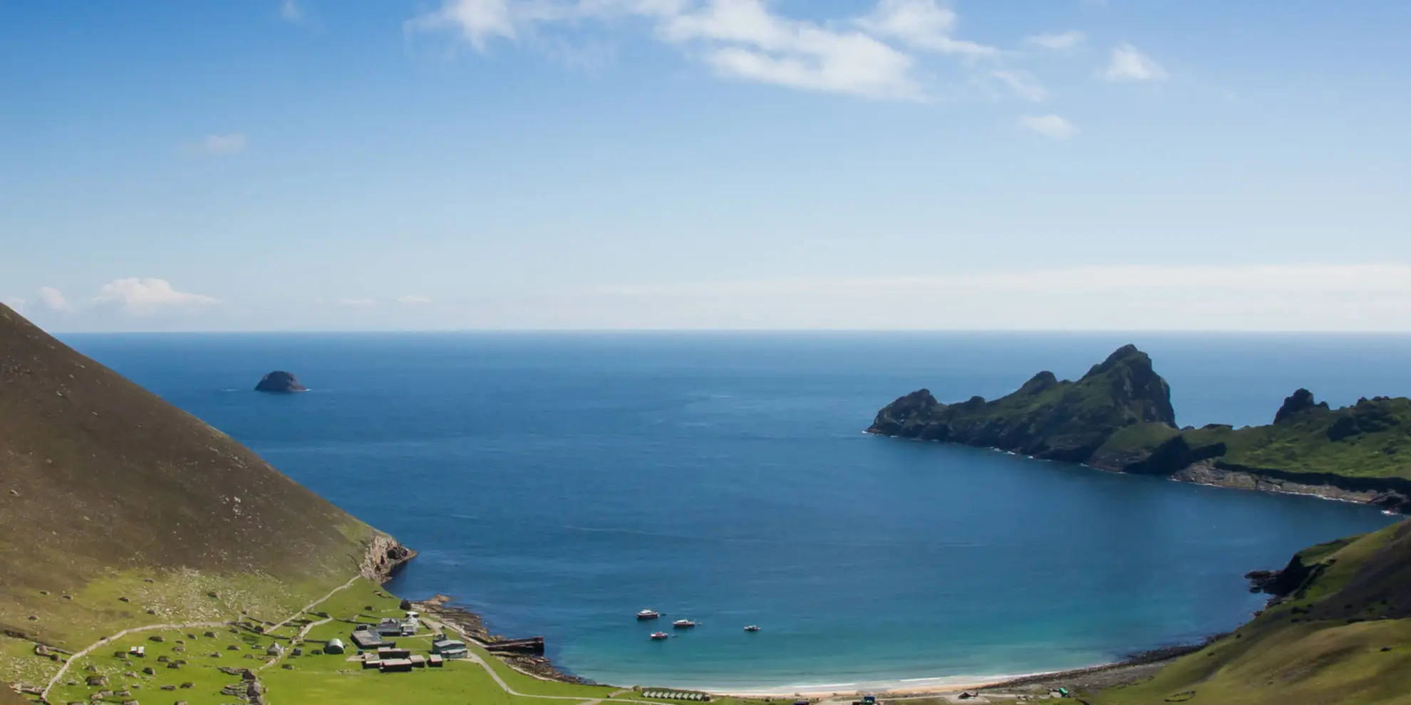 An image depicting the trail St Kilda - Hirta Loop and its surrounding area.