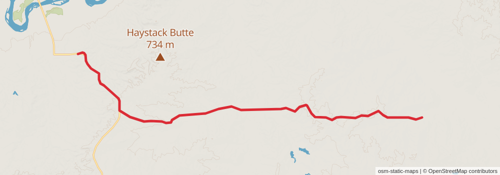 American Perimeter Trail - Rocky Mountains Primary stage 4 Map