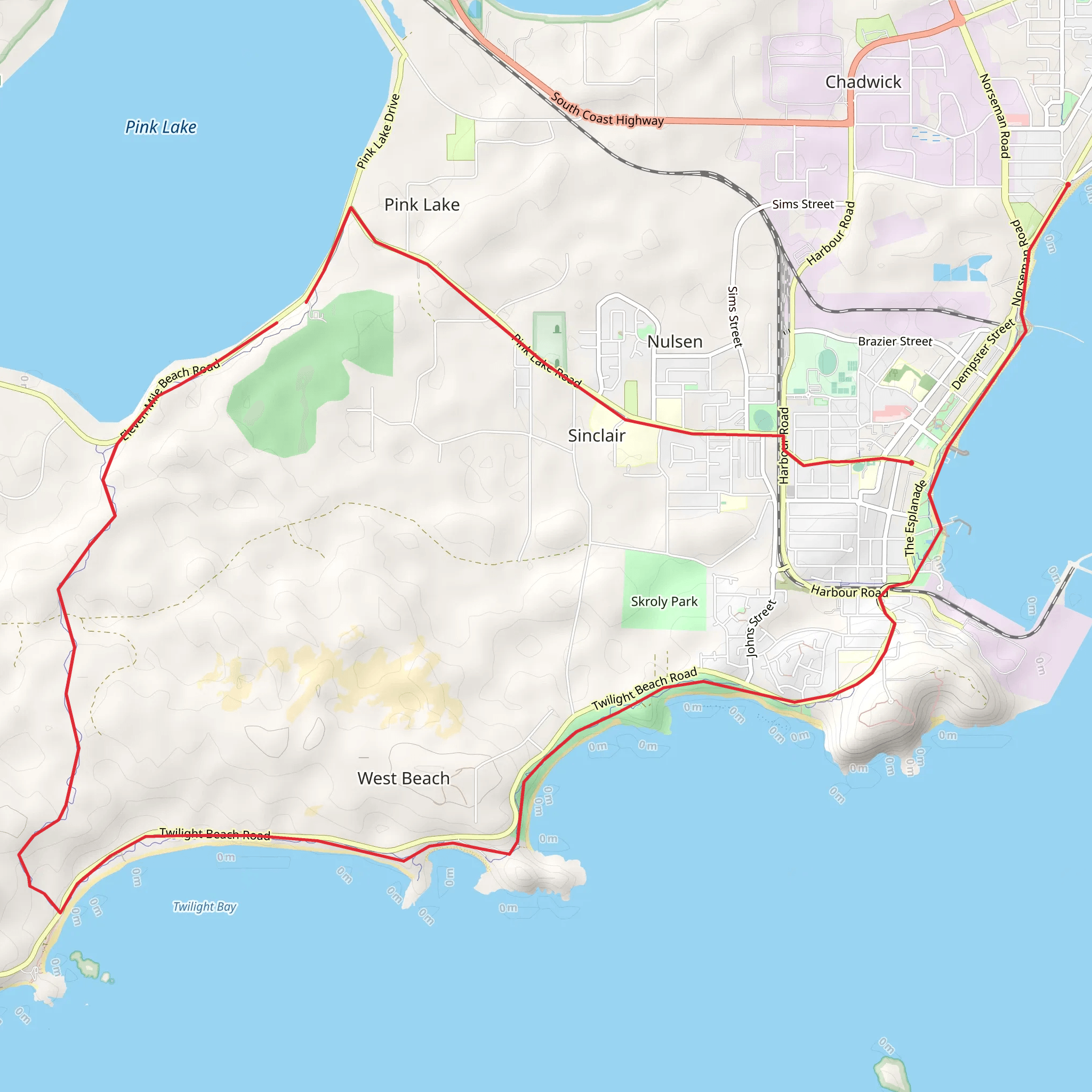 Great Ocean Walk mobile static map