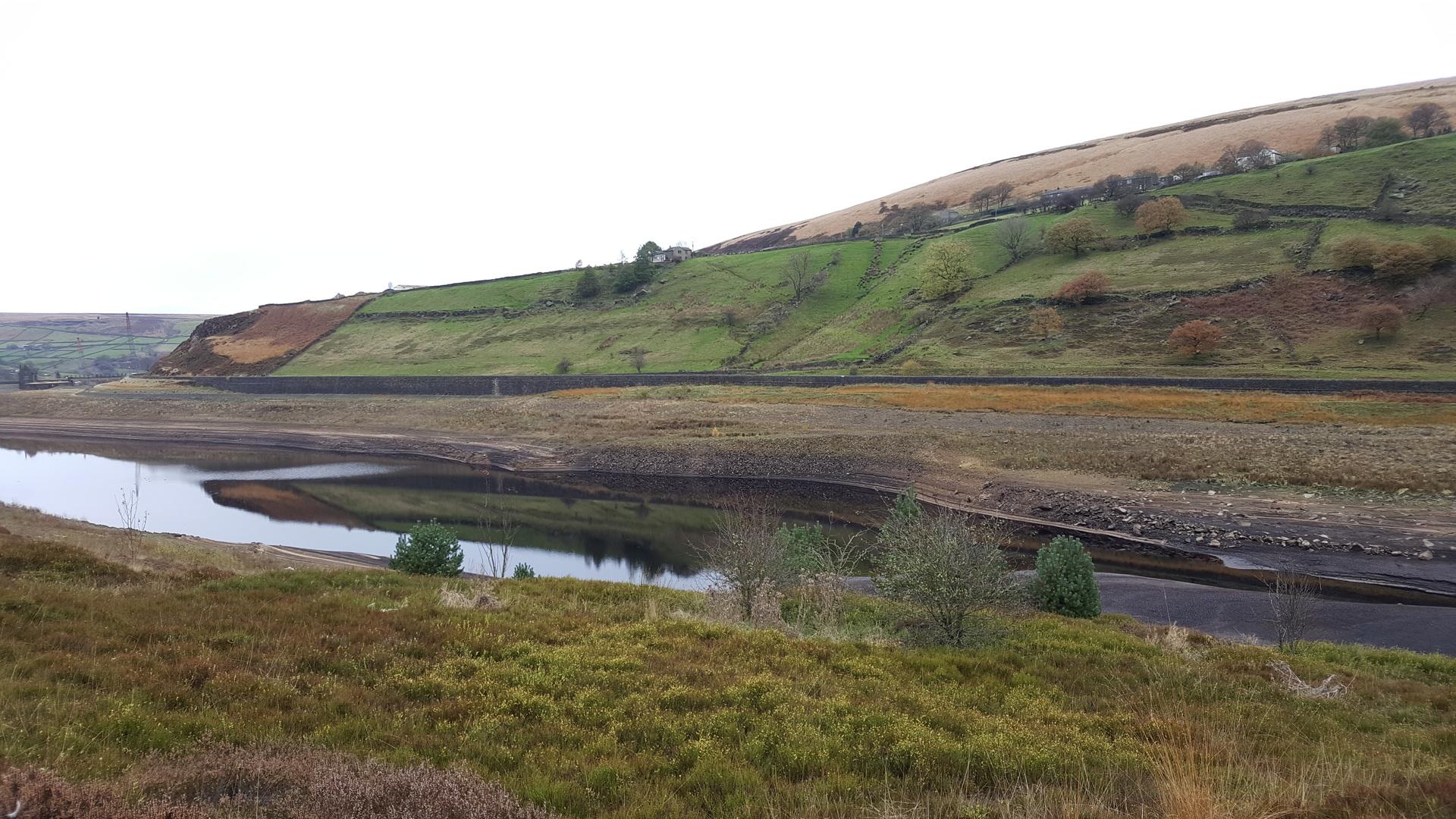 An image depicting the trail Kirklees Way and its surrounding area.