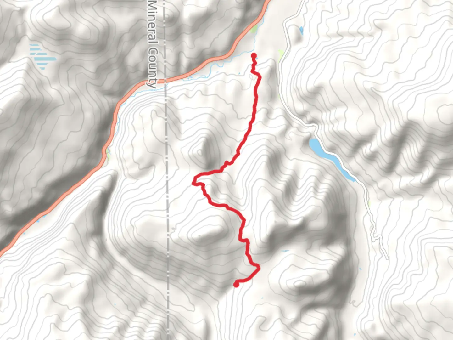An image depicting the trail Tewskberry Trail and its surrounding area.