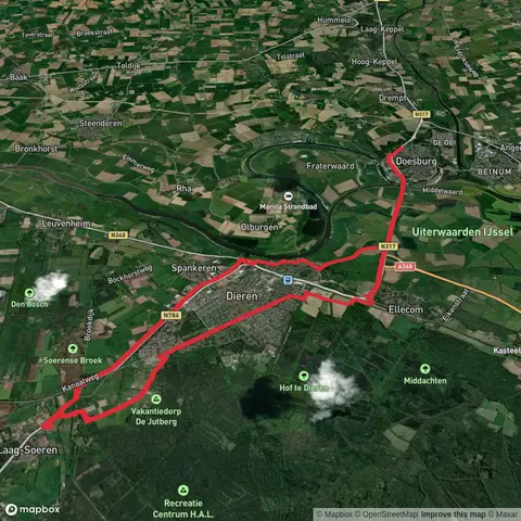 Kanaal Weg, Doesburgsedijk and Priesnitzlaan Loop