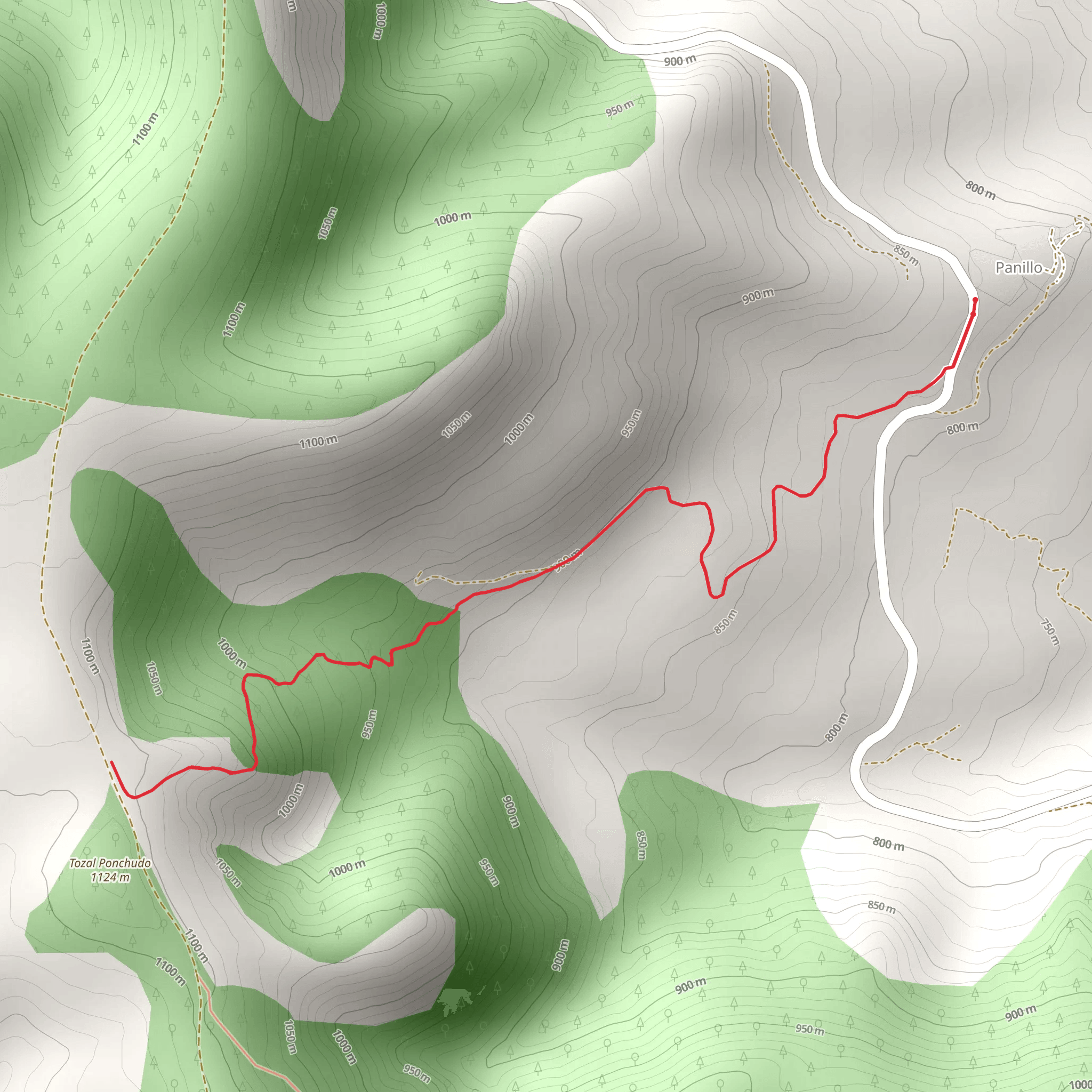 Huesca - Sierra de Tolón PR HU 149 mobile static map