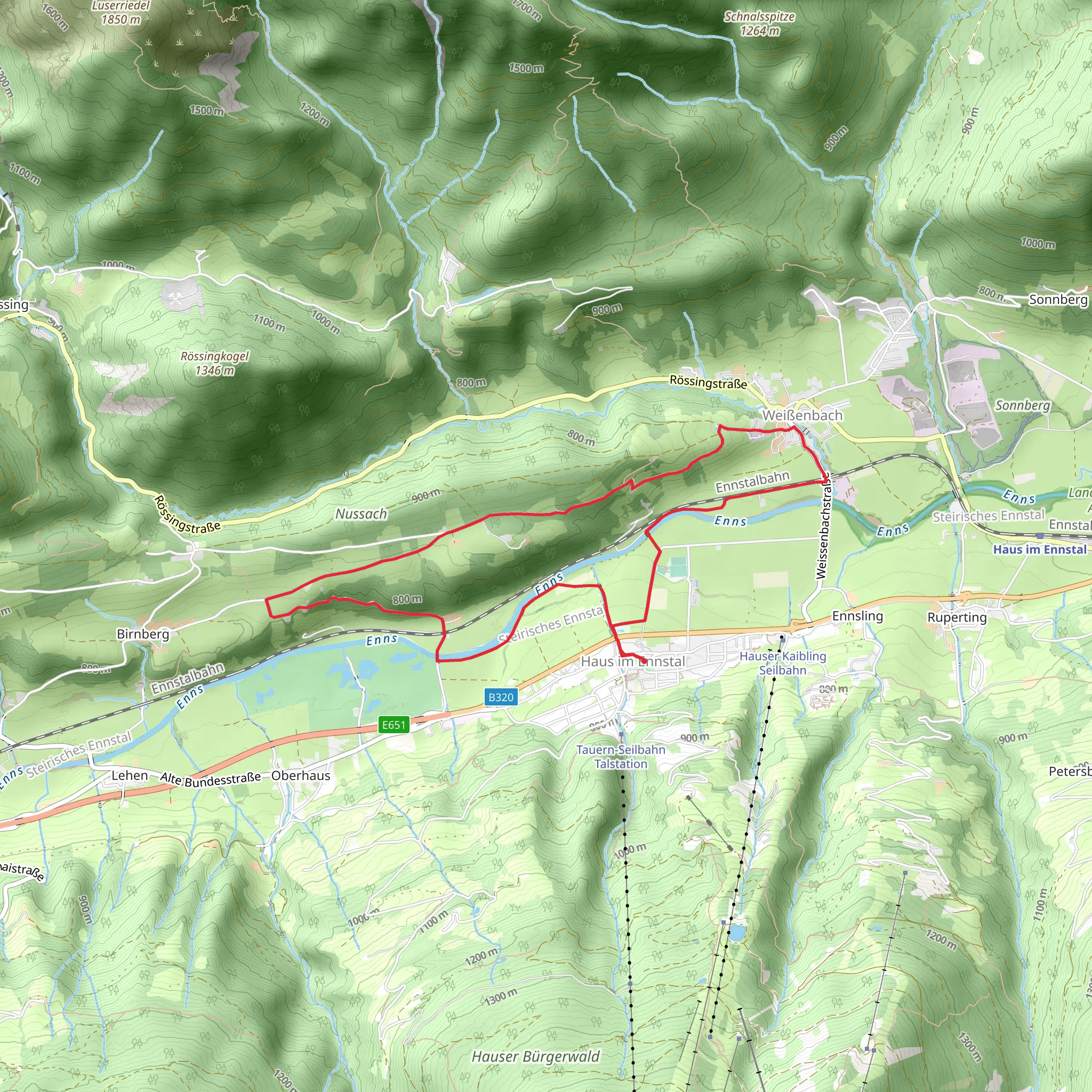 Markt Haus Loop mobile static map