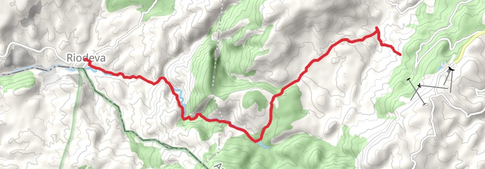 GR 10 Valencia - Portugal - Aragón stage 4 Map