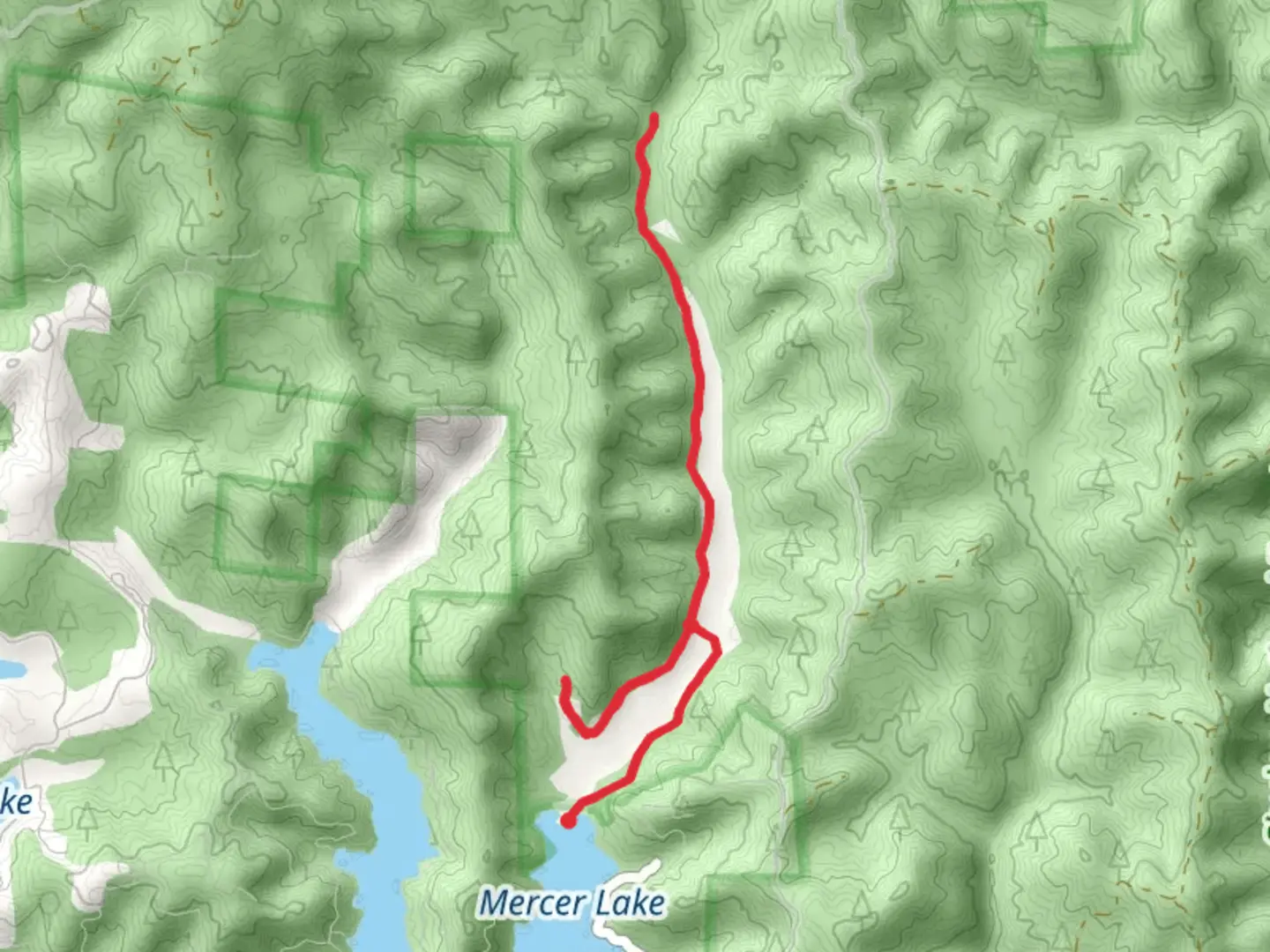 An image depicting the trail Enchanted Valley Trail and its surrounding area.
