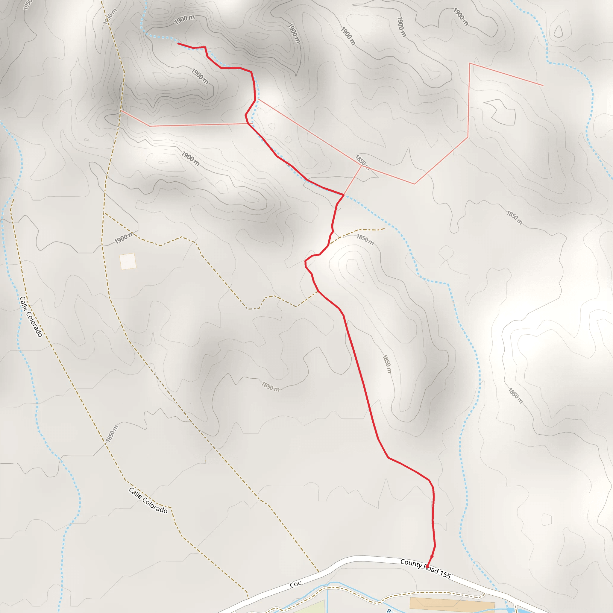 County Road 155 - North mobile static map