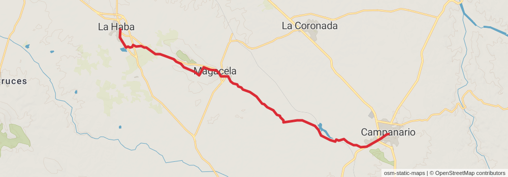 GR 115 Transerena - Cordal de la Senda del Rey stage 5 Map