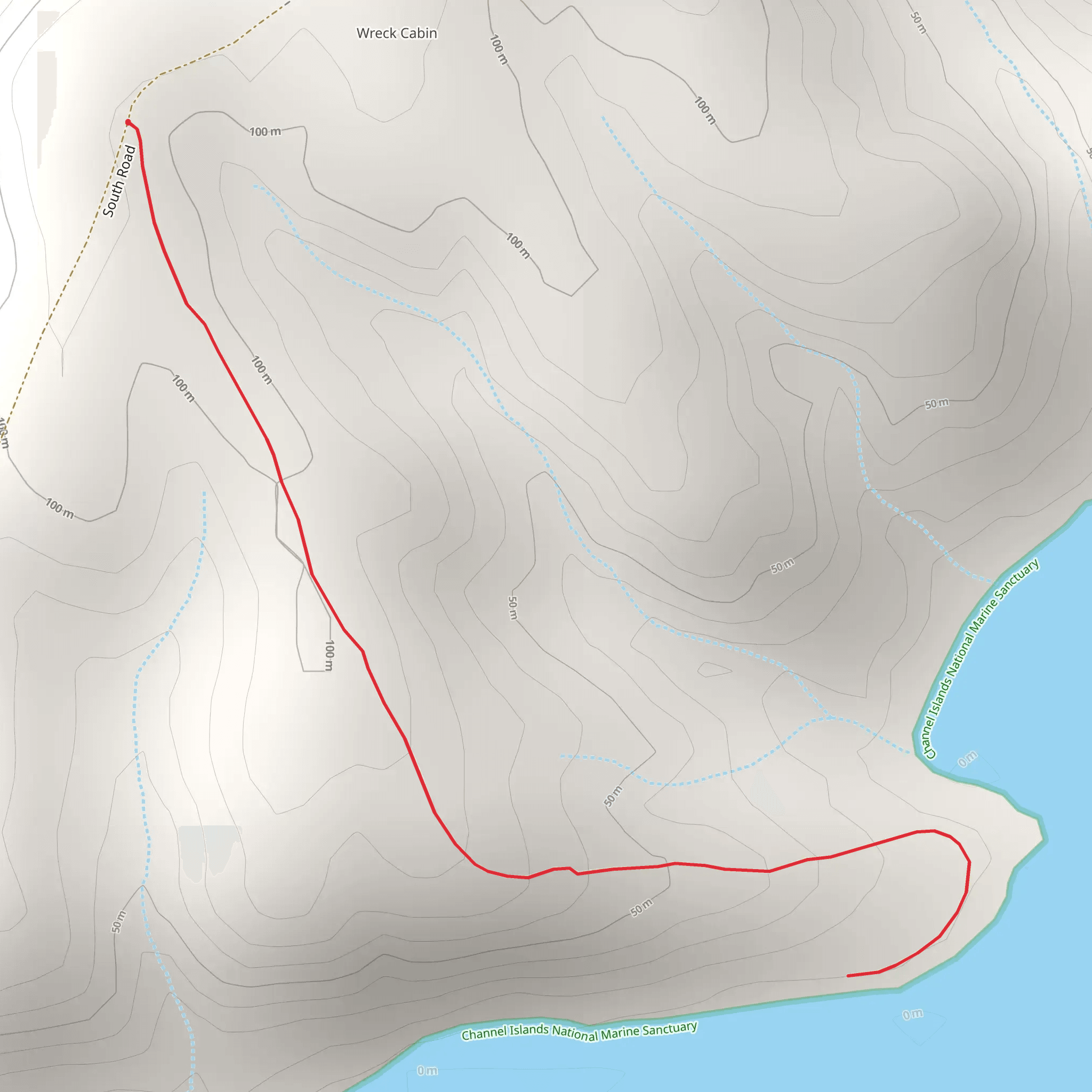 Ford Point Road Trail mobile static map