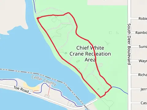 Chief White Crane Recreation Area Loop