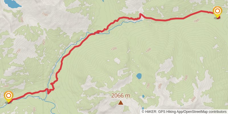 Southern North Cascades Loop stage 3 Map